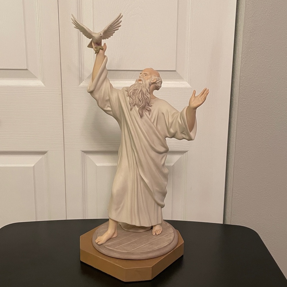 NOAH By CYBIS Art Studios Biblical Collection Religious Statue Sculpture #381